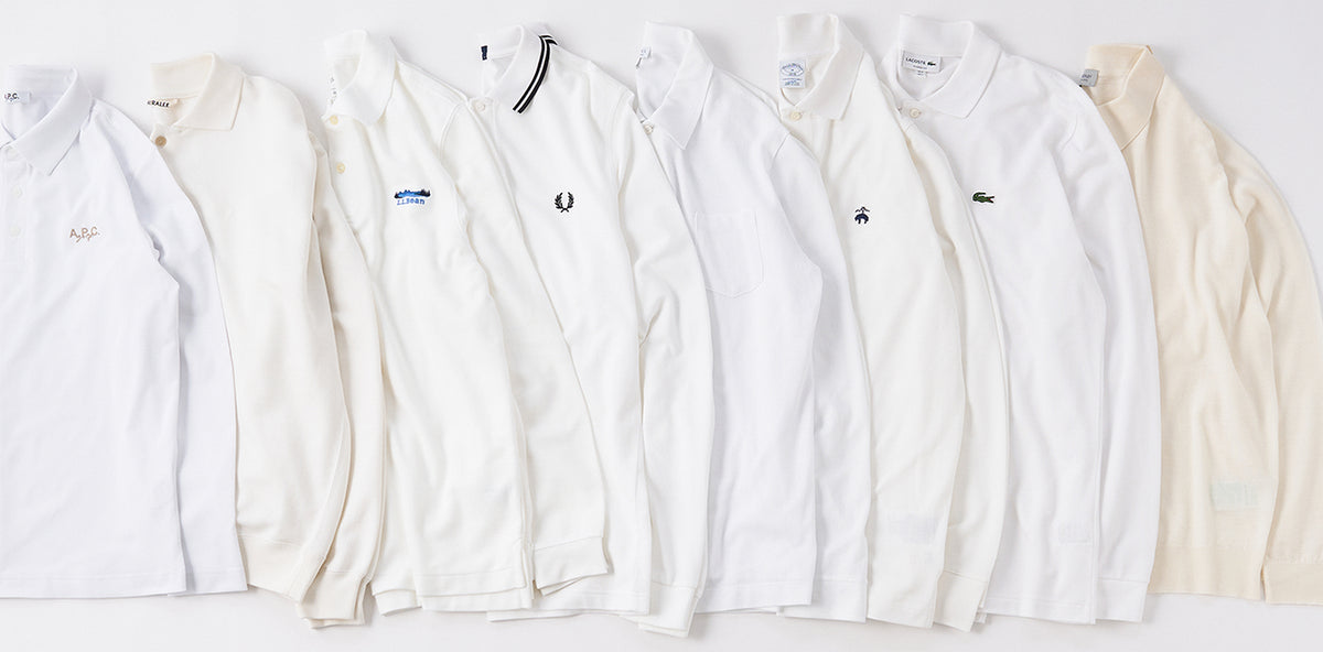 The polo shirt is white.