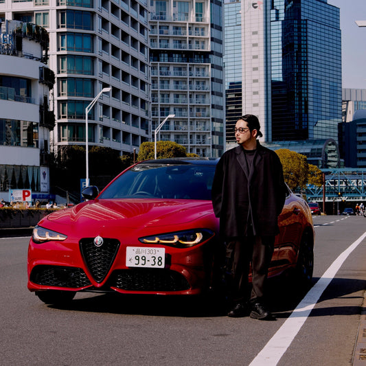 DRIVE QUEST - ゲストと探る、クルマの魅力。<br>Vol.07 ALFA ROMEO GIULIA TRIBUTO ITALIANO