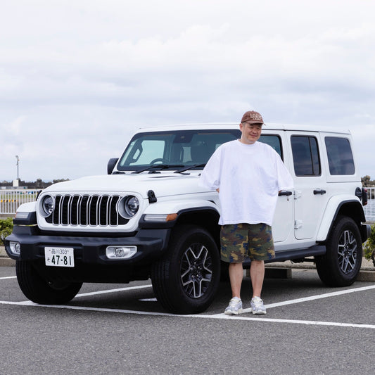 DRIVE QUEST - ゲストと探る、クルマの魅力。<br>Vol.01 Jeep®︎ Wrangler UNLIMITED SAHARA