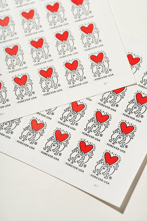 Unlikelyナカダシンスケの物欲回収手帳。Vol.3 キース・ヘリングのラブ切手