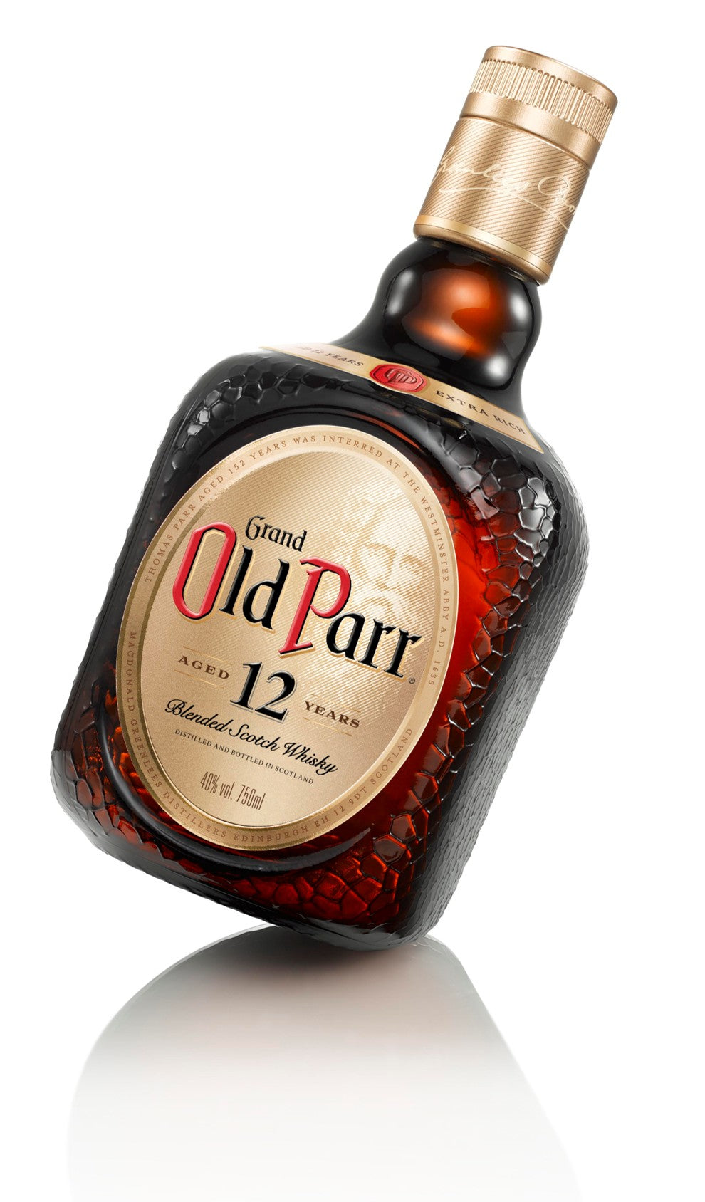 Three lucky winners will receive a bottle of Old Parr 12 Year Old Scotch whisky. This gift is exclusive to members.