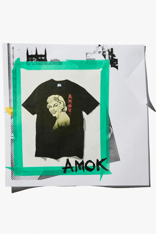 河村康輔の、「Tシャツって人生だ」。<br>-Vol.03- AMOK BOOKSのTシャツ
