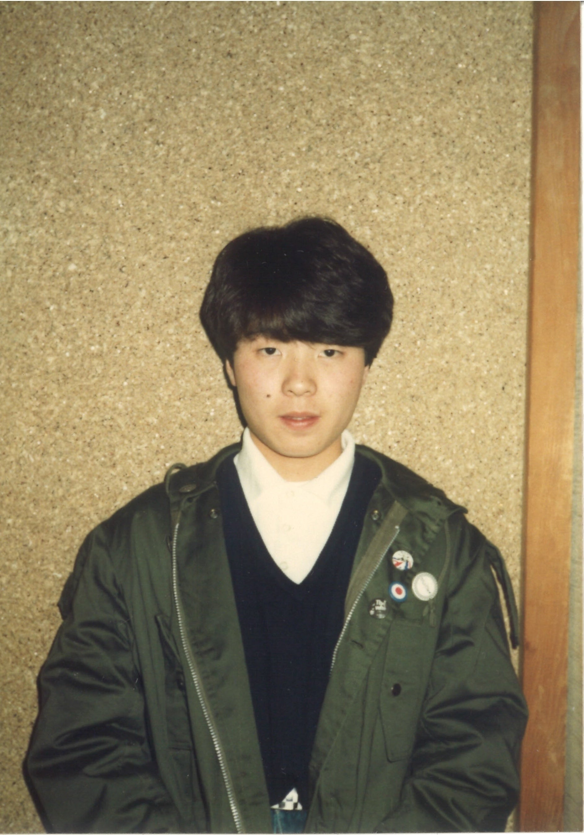 The extent of the influence can be seen from the Who badge attached to his mod coat.