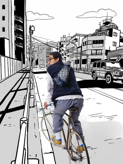 rajabrooke × HOUYHNHNM 編集者の風呂敷