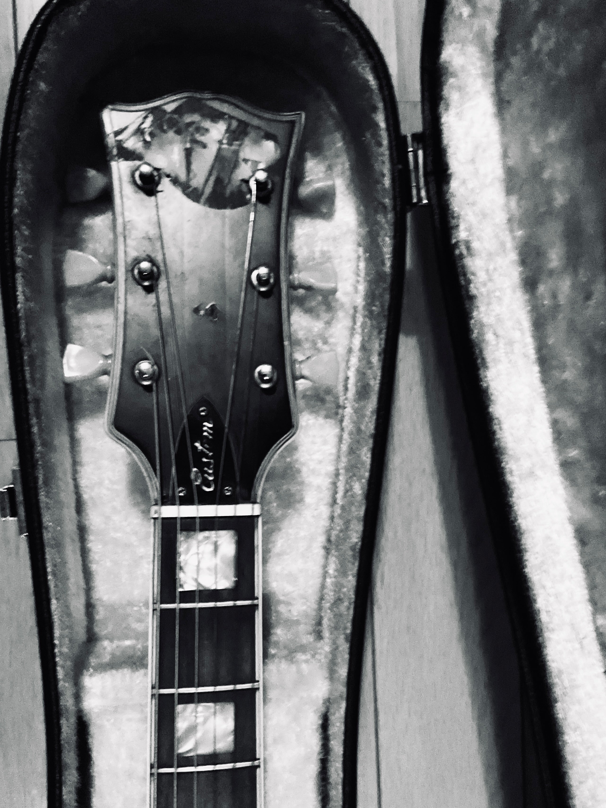 I'm not sure, but there were traces of the name being carved into the neck of a Greco Les Paul.