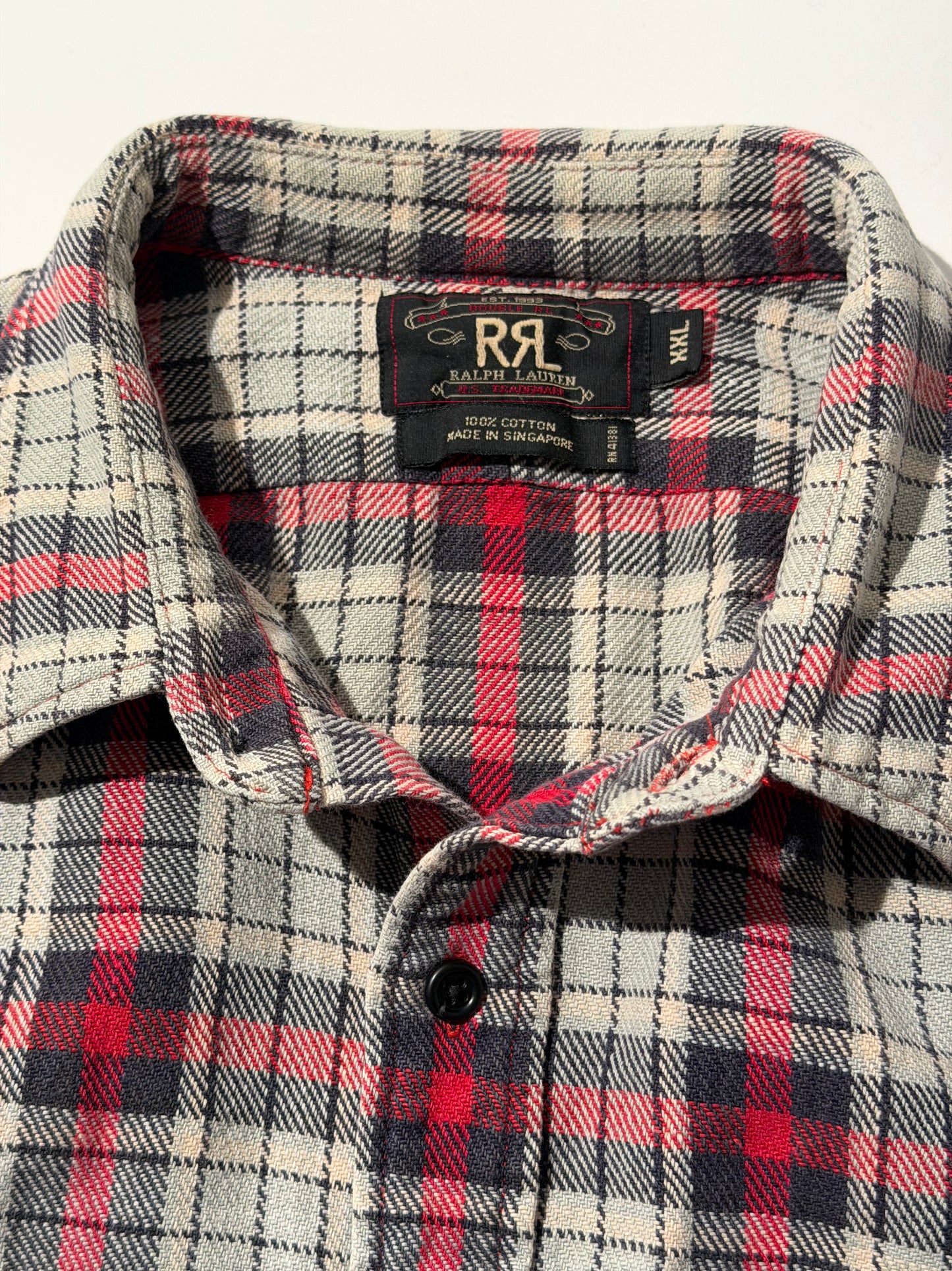 フイナム編集部：RRLのネルシャツ