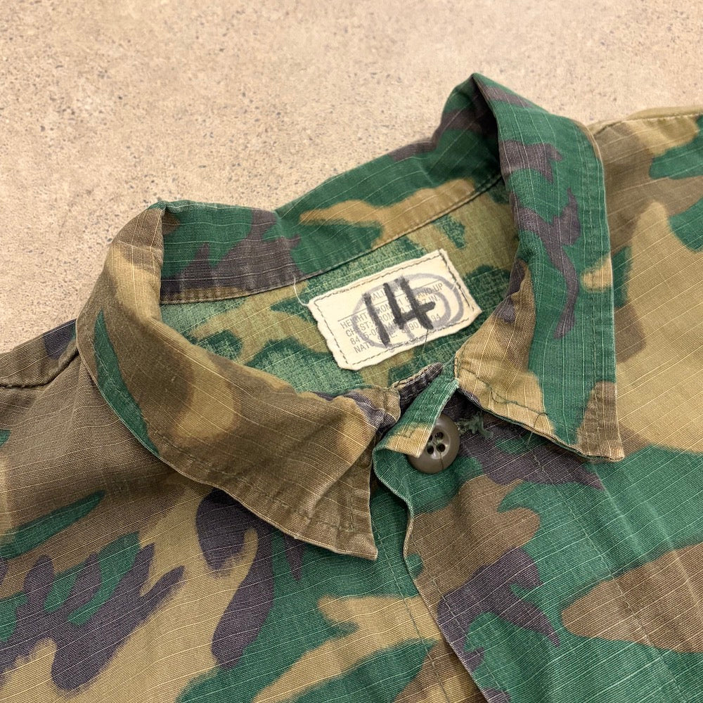 アメリカ軍のウッドランドカモBDUジャケット