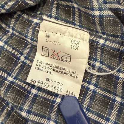 J.Crewのチェックシャツ