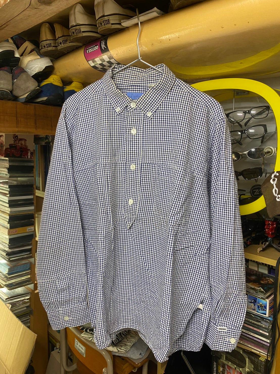 とにかく〈グッドイナフ〉が好きだったので、TシャツとロンTのアンサンブルやニットやフリースなどなど、かなりの数を購入し現在でも大切に保管。当時の加藤さんにとって、渋谷＝〈グッドイナフ〉と言っても遜色のないコレクションです。
