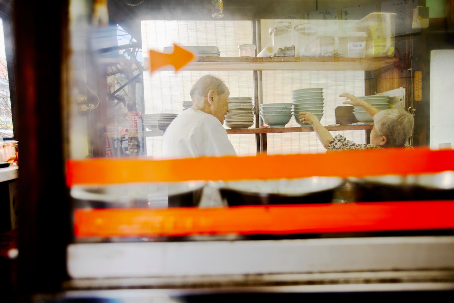 The shop is run by an elderly couple, and you're sure to be soothed by their friendly service.