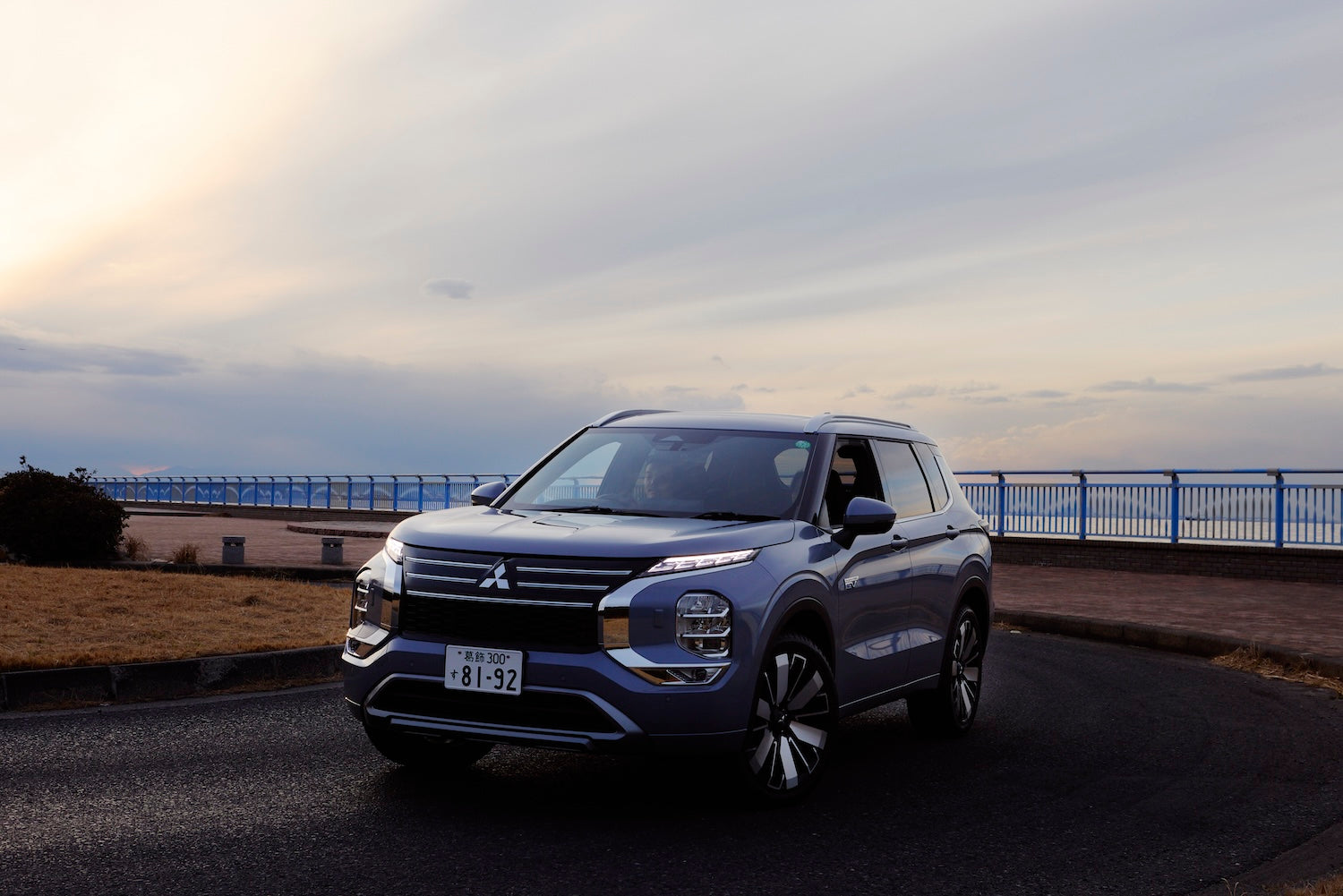 The front face has a bold and imposing appearance with its 