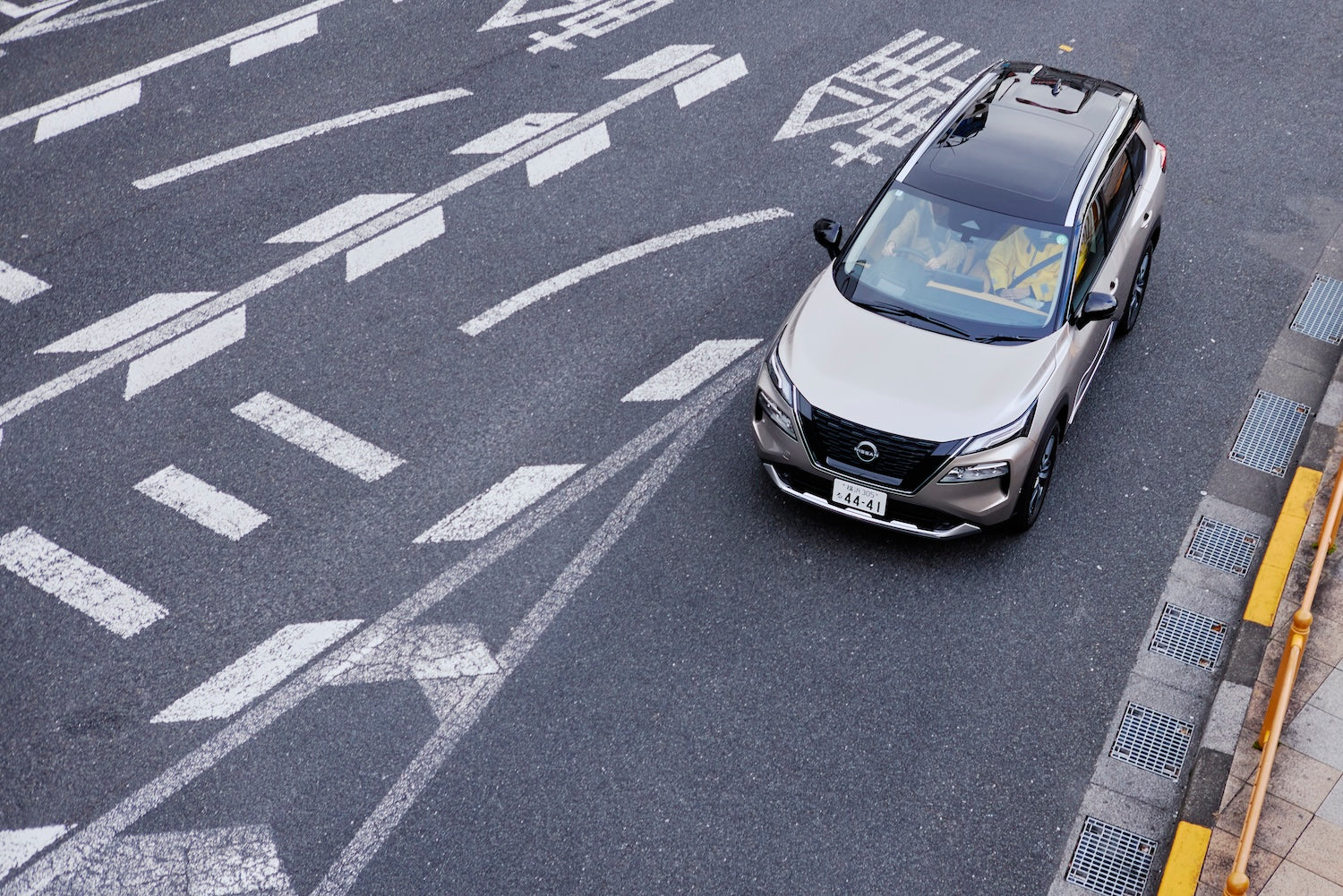 This is what it looks like from above.