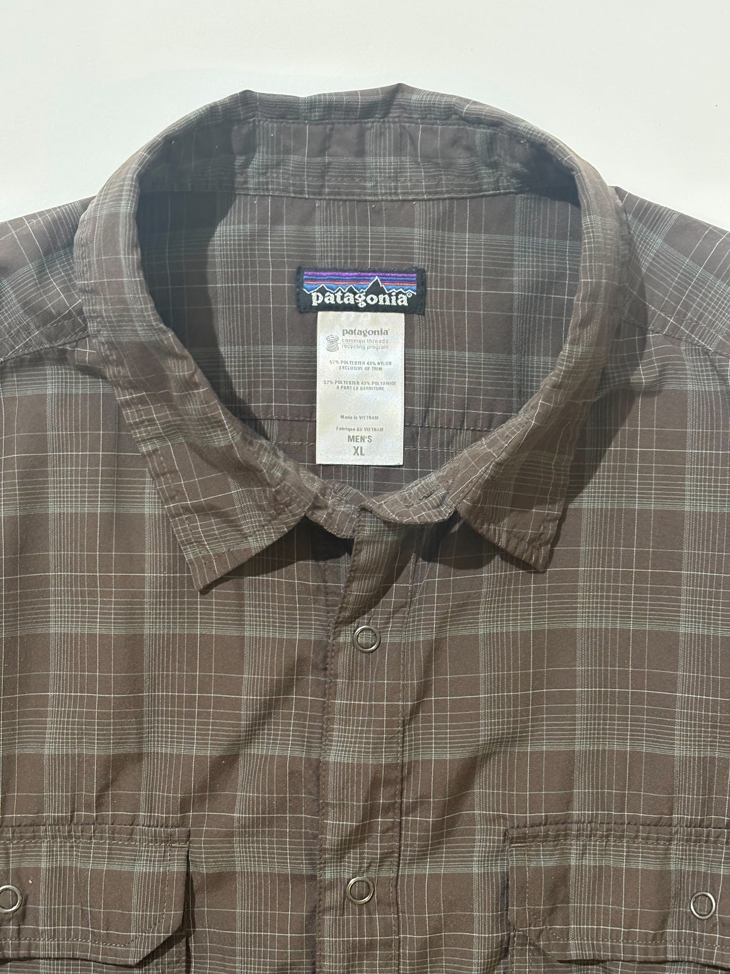 Patagoniaの半袖シャツ