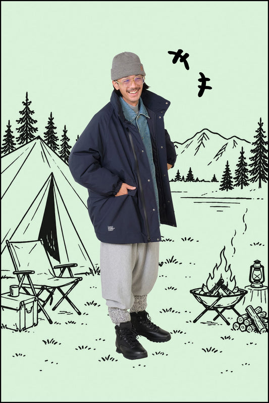 FreshService × HOUYHNHNM WEATHER SHIELD UTILITY SHOOTING COAT