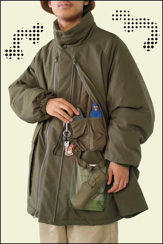 FreshService × HOUYHNHNM WEATHER SHIELD UTILITY SHOOTING COAT