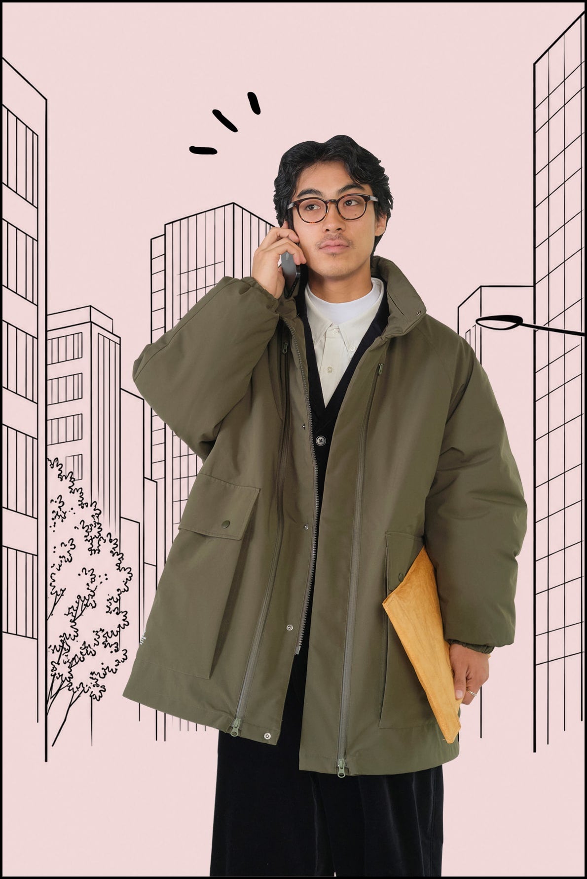 FreshService × HOUYHNHNM WEATHER SHIELD UTILITY SHOOTING COAT