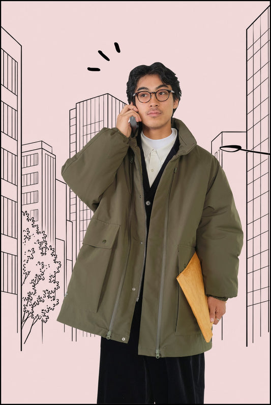 FreshService × HOUYHNHNM WEATHER SHIELD UTILITY SHOOTING COAT