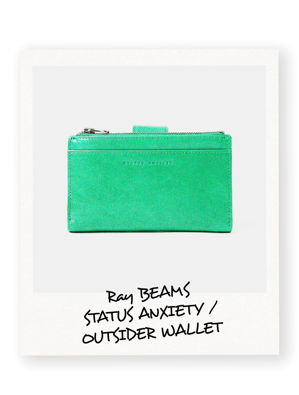 Ray BEAMS<br>CSTATUS ANXIETY / OUTSIDER ウォレット