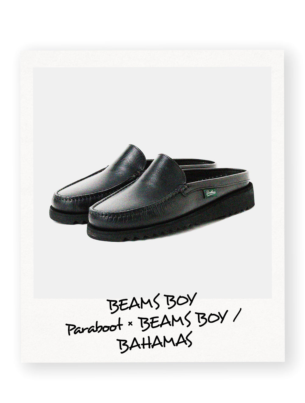 BEAMS BOY<br>Paraboot × BEAMS BOY / BAHAMAS