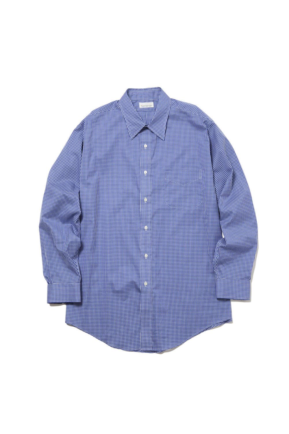 BOUTIQUE × HOUYHNHNM REGULAR COLLAR SHIRT CHECK1