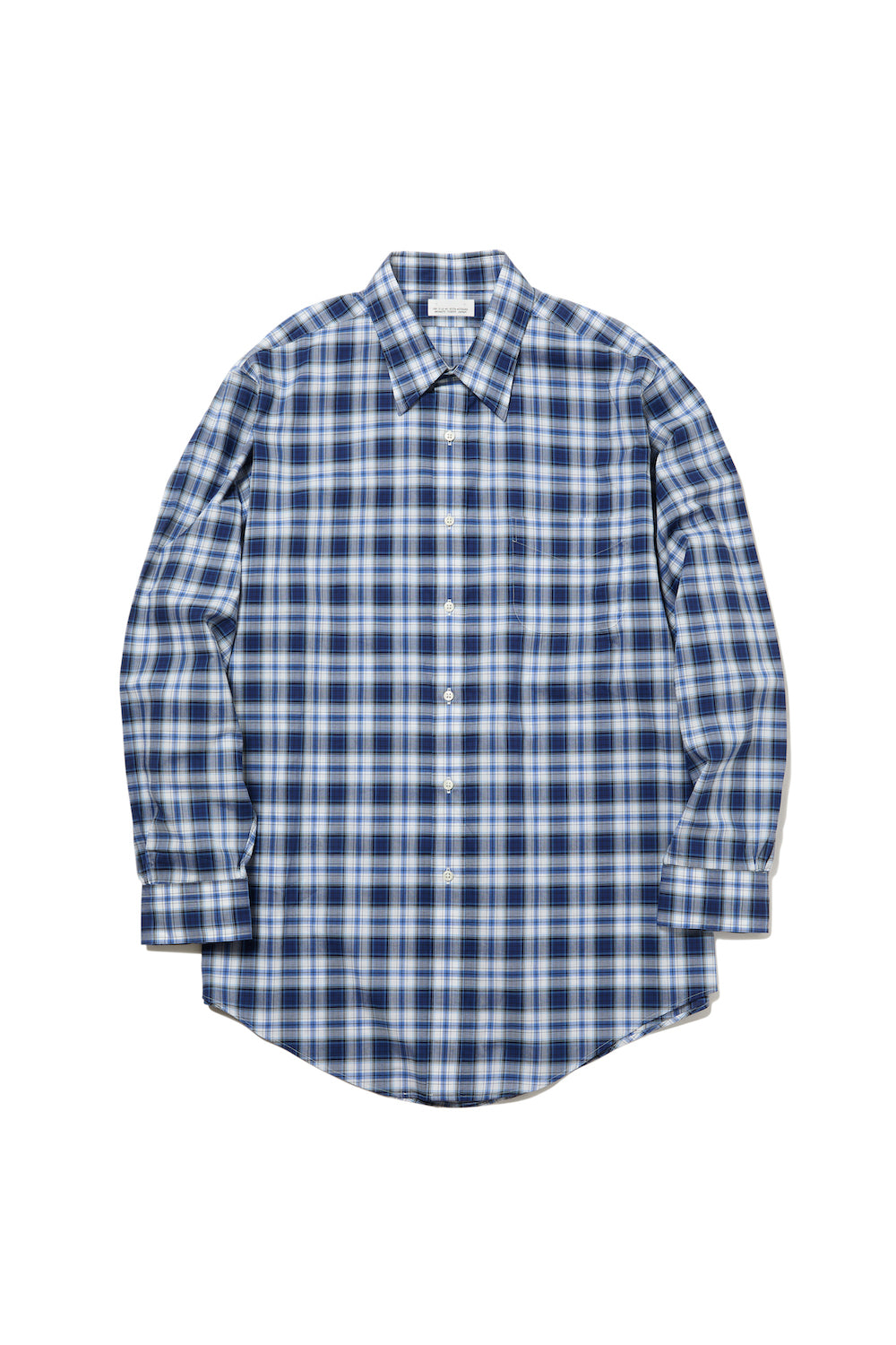 BOUTIQUE × HOUYHNHNM REGULAR COLLAR SHIRT CHECK2