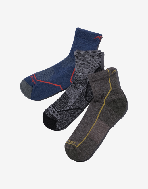 DARN TOUGH<br>
991 Light Hiker 1/4 Sock Lightweight Cushion